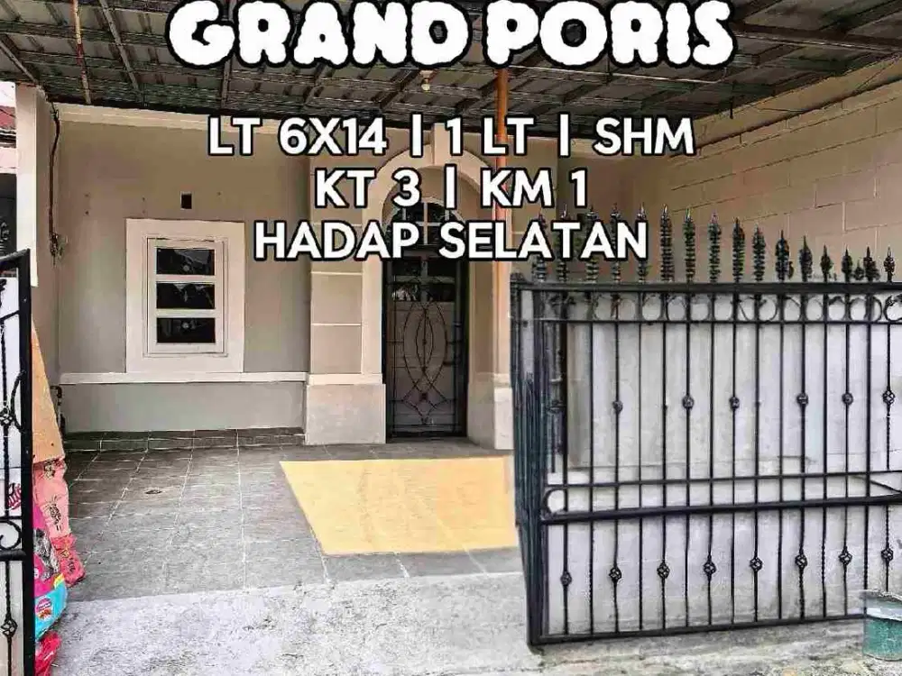 Wilson Rumah siap huni 3 kt di grand poris