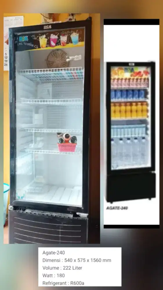 bismillah jual kulkas merek rsa