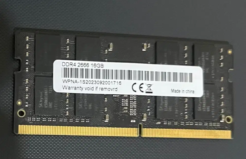 RAM sodimm laptop wpna 16gb ddr4 2666mhz