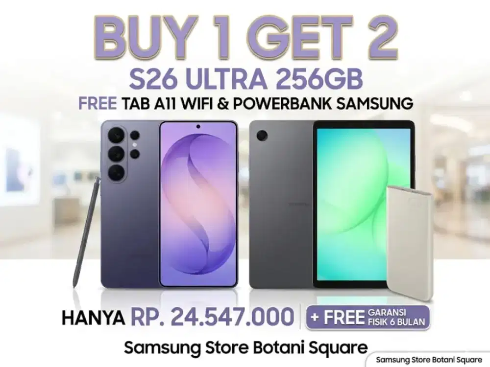 Samsung S26 Ultra 256 Free Tab A11 wifi + PB samsung