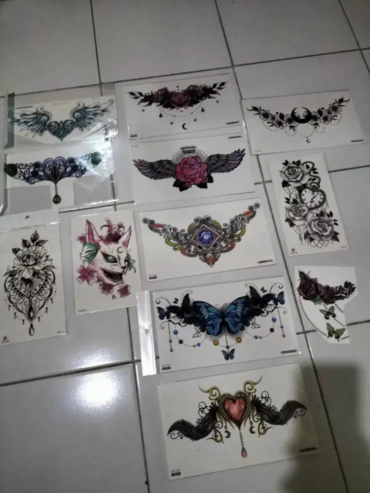 Tatto gambar teporary