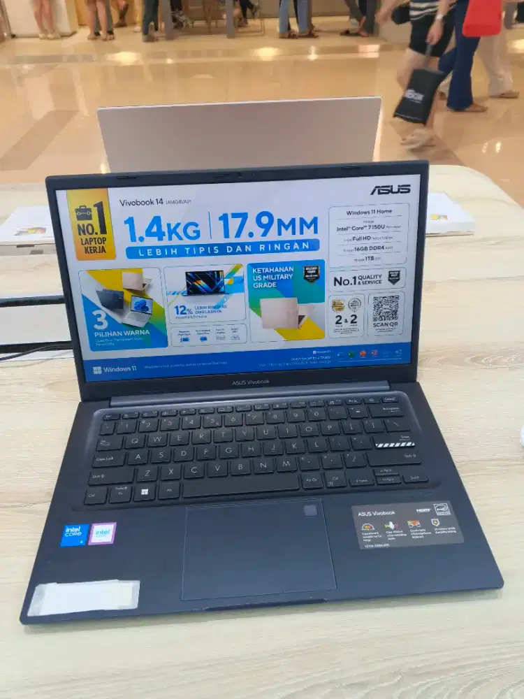 Cicilan laptop Asus Vivobook 14 Intel core 5 bisa mulai tanpa dp
