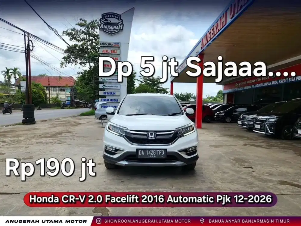 Dp5jt CRV 2.0 Facelift 2016 Automatic Pjk12-2026