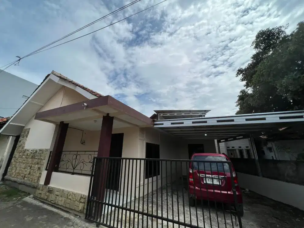 Rumah SHM Luas 9 Menit ke RS Hermina Bogor 3 Kamar Hadap Timur J-46044