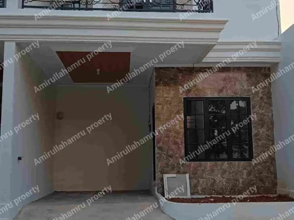 Rumah 3 Lantai Nempel Excit tol cimanggis | view  alam asri cimanggis