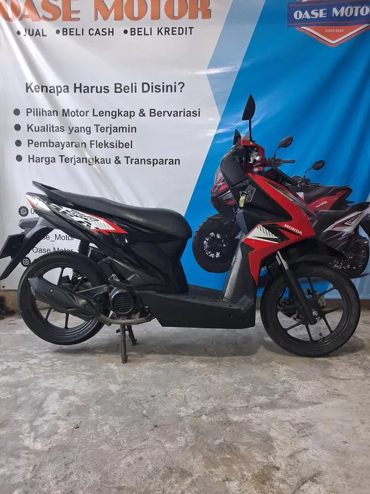 (A) Honda Beat Cbs Fi Tahun 2023 KM LOW 14RB