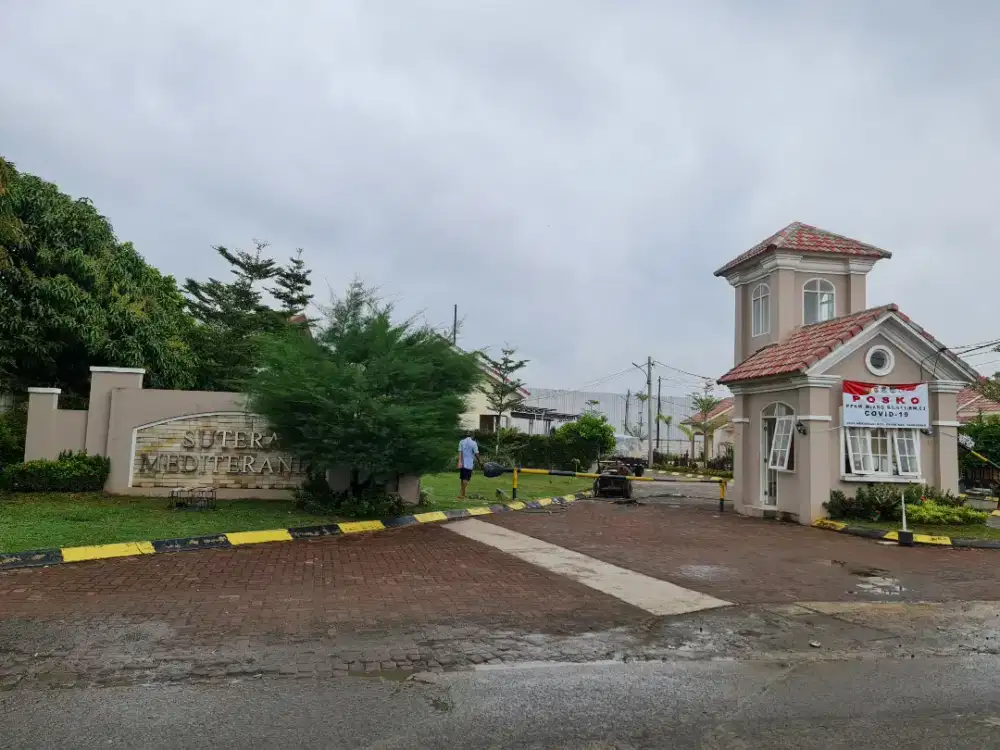 Disewakan Rumah cluster Sutera Mediterania Rajeg Pasar Kemis