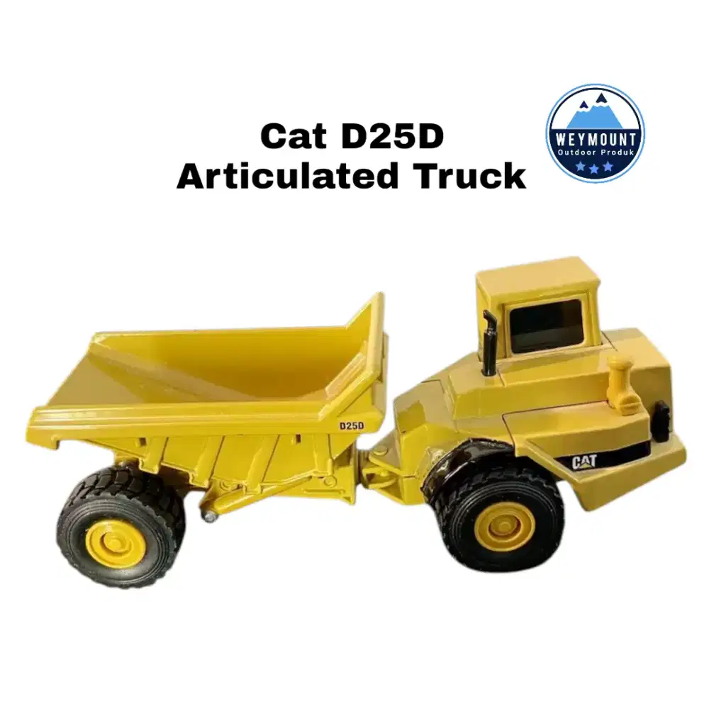 Caterpillar D25D Diecast Articulated Dump Truk 1:64 scale