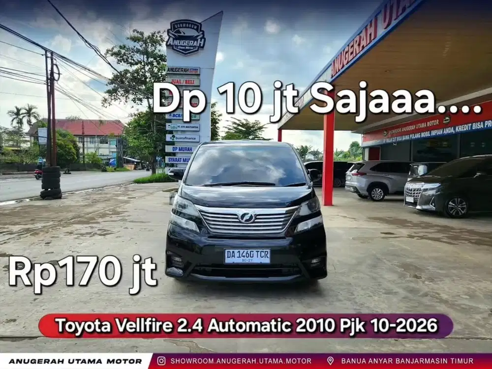 Dp10jt Toyota Vellfire 2010 Automatic