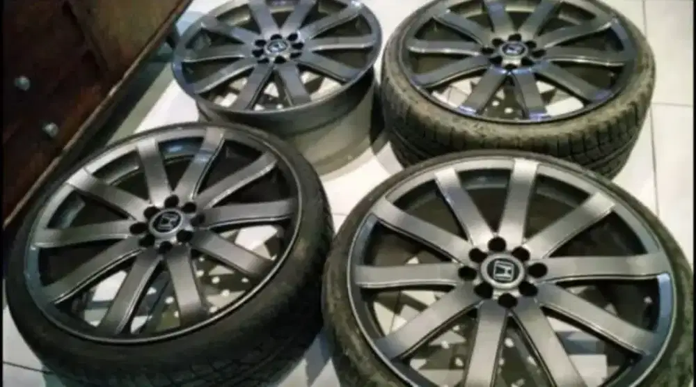 Velg Ring 19 + 3 Ban Tubeless 4 Baut Double PCD 100/114