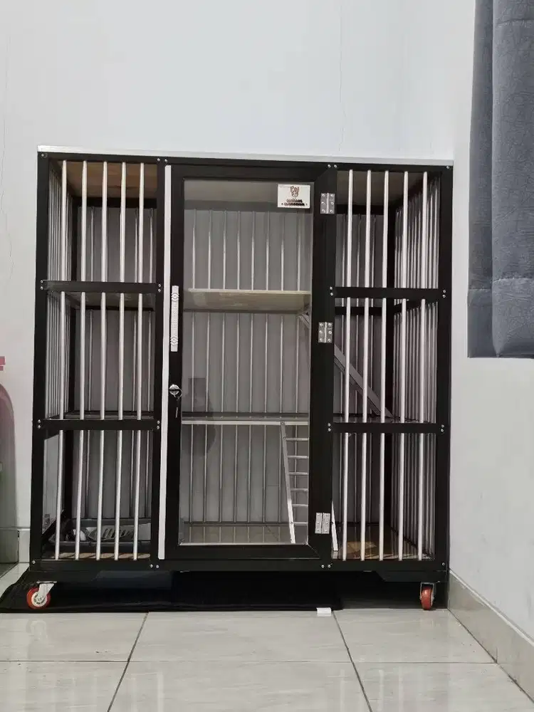 Kandang Kucing Jumbo 90 x 90 x 60 tingkat 3