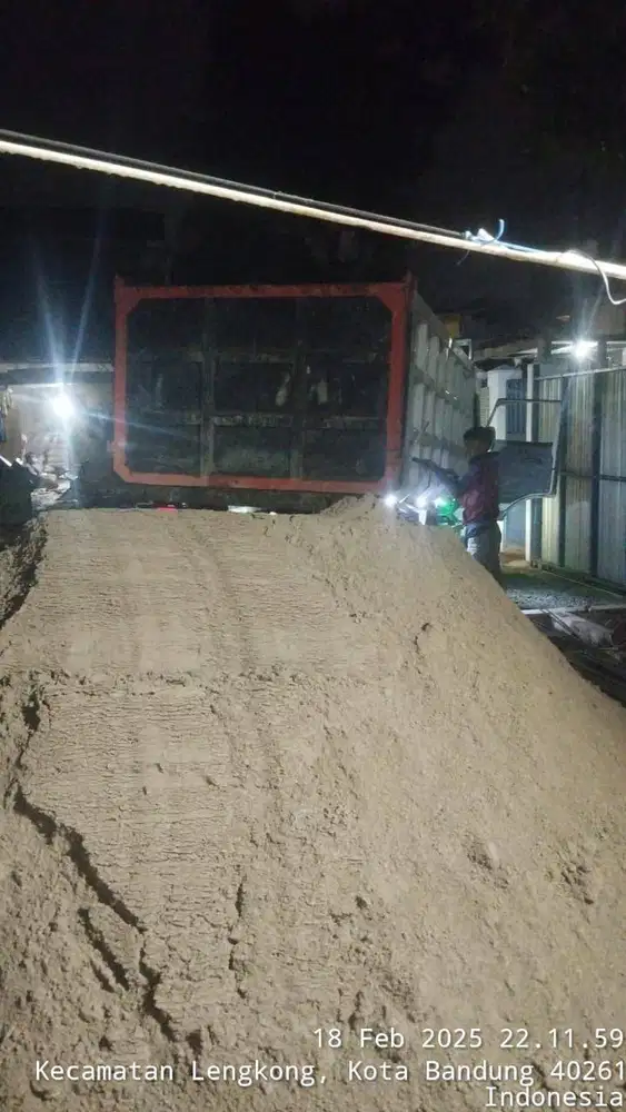 SEDIA PASIR PASANG DAN PASIR COR/PASIR BETON