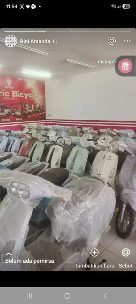 Sepeda dan motor listrik uwinfly