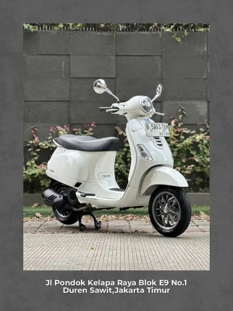 JUAL VESPA LX 125 IGET LED THN 2024 PERFECT CONDITION