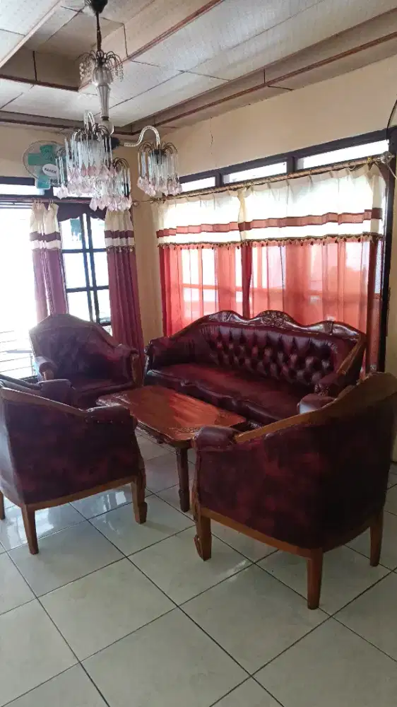 SOFA UKIR KAYU JATI