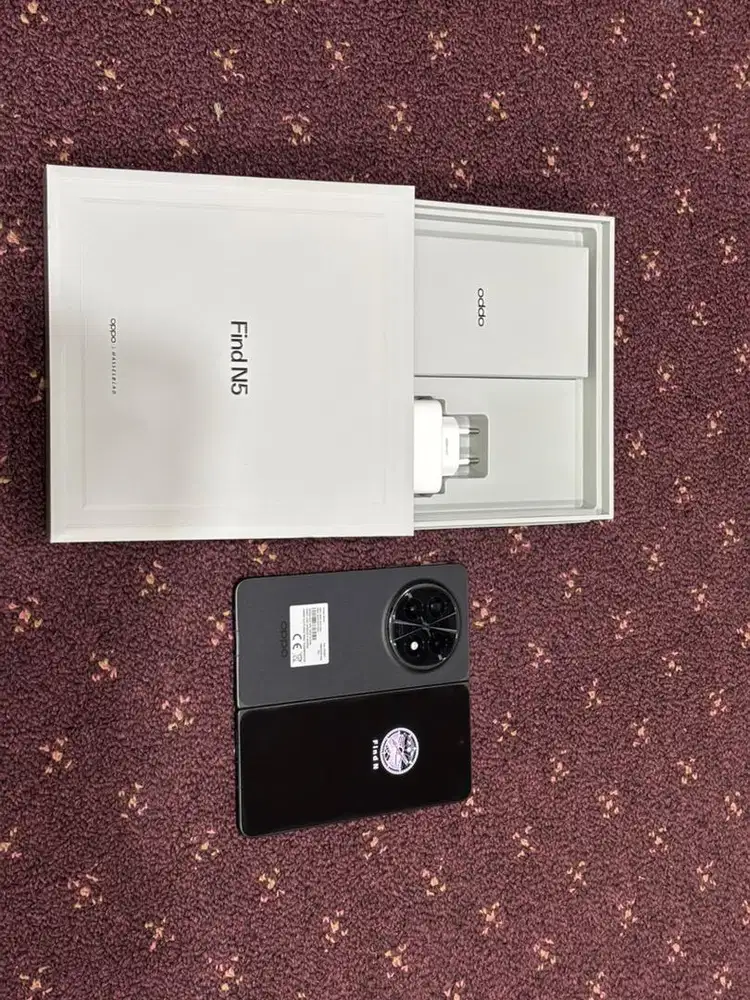 Oppo Find N5 Fold 16/512GB Fullset pemakaian 1 bulan
