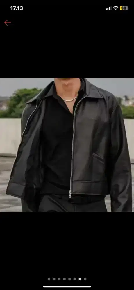 di jual jaket kulit baru