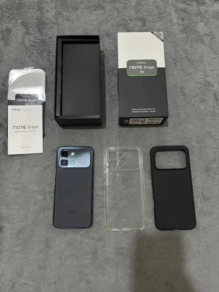 Infinix note edge 8/256 fullset like new
