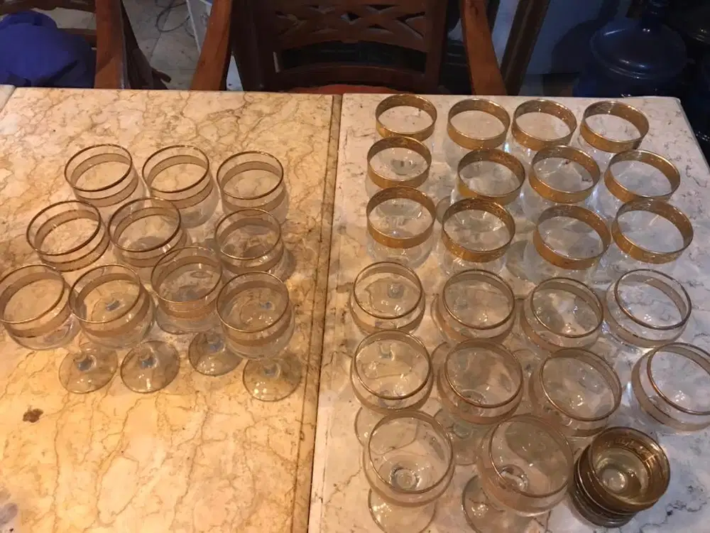 MURAH JUAL GELAS2 KRISTAL JADUL