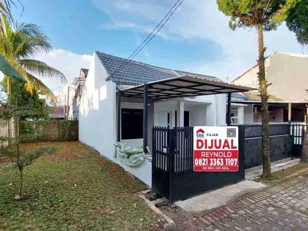 *Rumah baru minimalis modern griya soka akses Tol Sumarecon.*