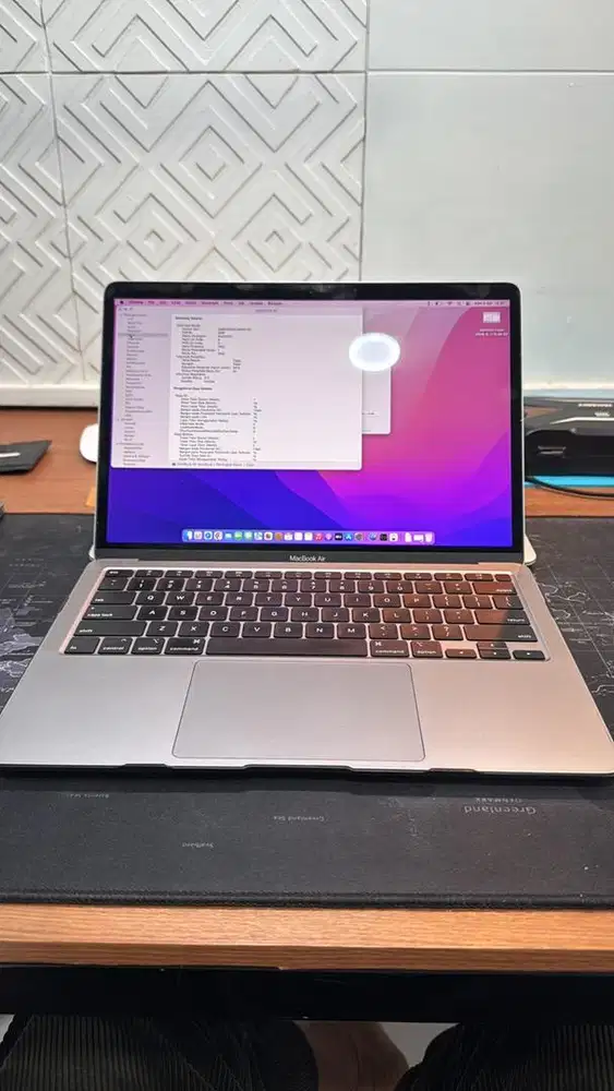 MacBook Air 2017 8/128 iBox Fullset Siap Pakai Normal
