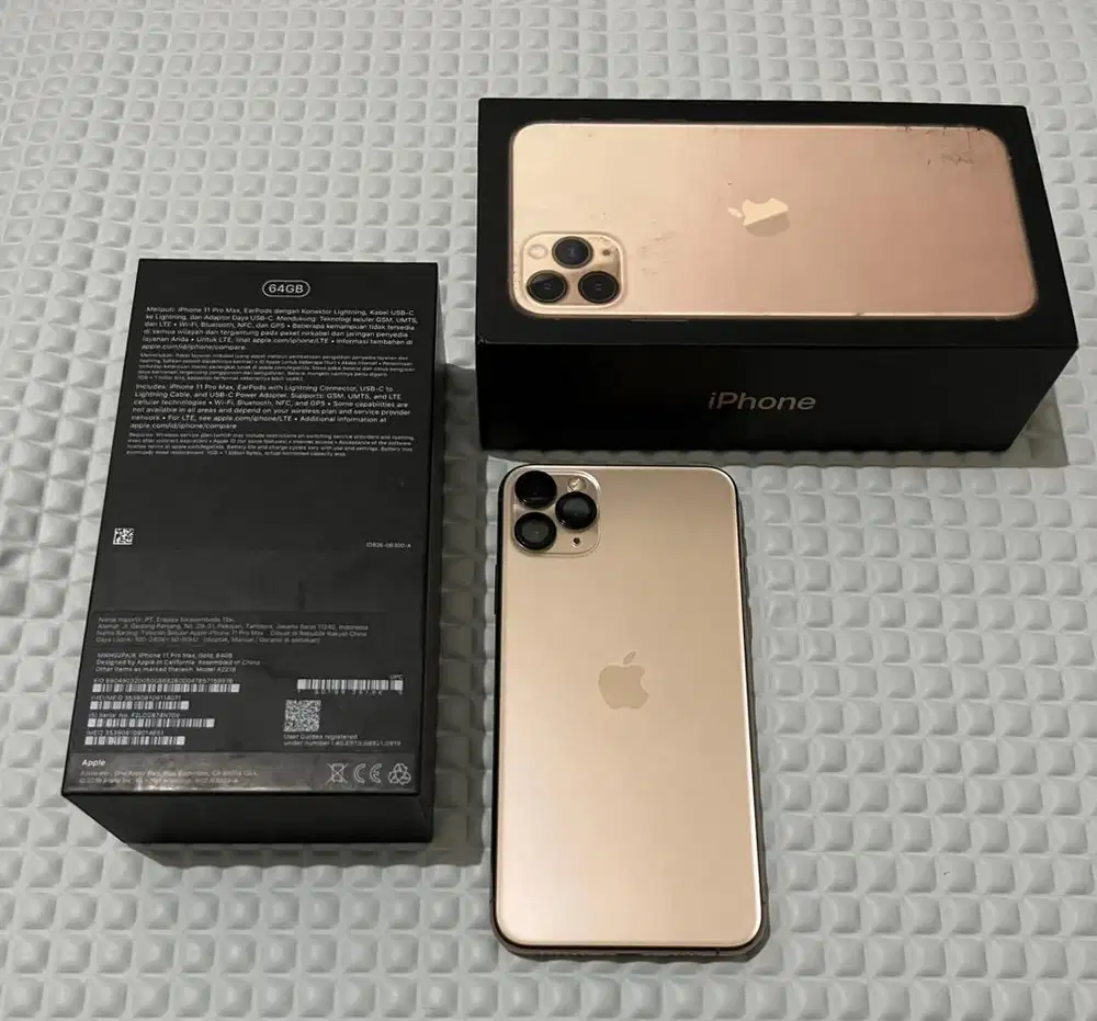 Iphone 11 promax 64gb ibox gold