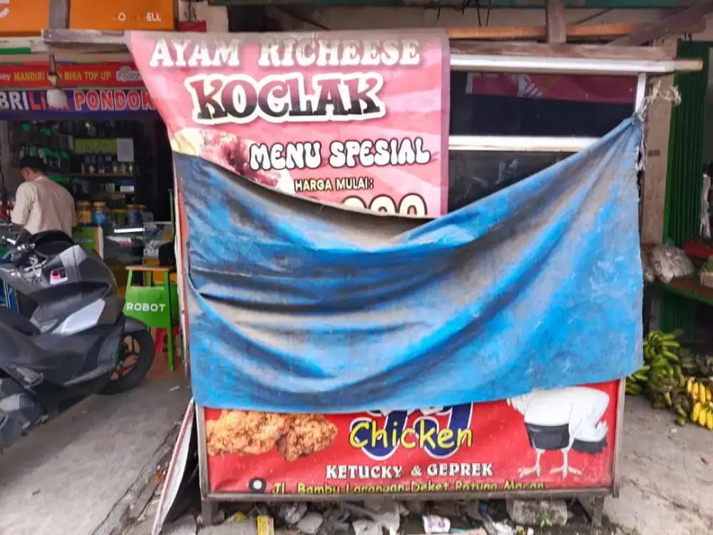 Jual gerobak 2 juta nego