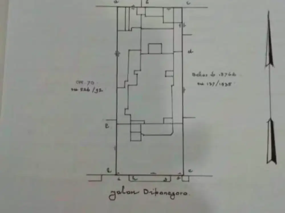 TURUN HARGA!!! JUAL cepat rumah zona komersial di Jl Diponegoro - Menteng, Jakarta Pusat