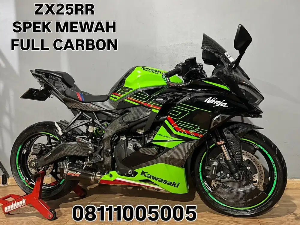Full modif mewah KAWASAKI ZX25RR ABS TH 2015 SUPER