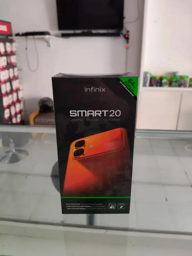 PROMO TERMURAH INFINIX SMART 20 4/64 NEW SEGEL