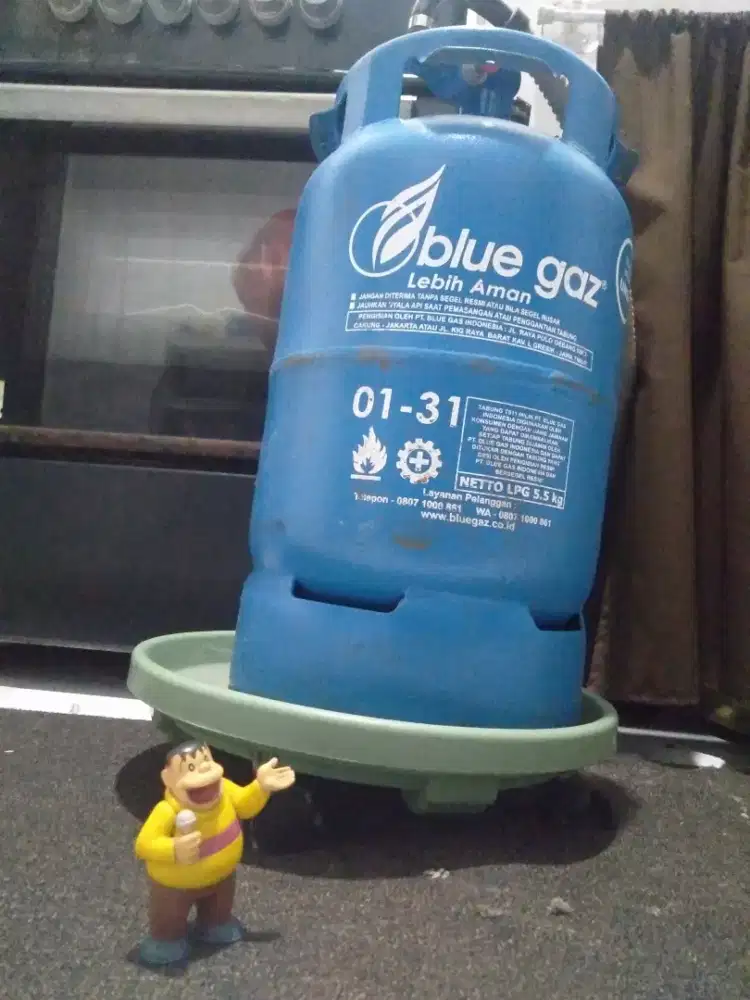 Jual Tabung Blue Gas Kosong + Regulator Normal
