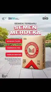 SEDIA SEMEN MERDEKA 40 KG DAN 50 KG