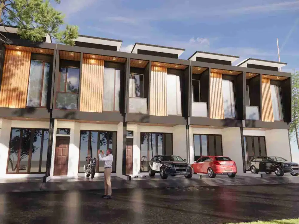 Rumah Mewah American Classic di Cempaka Putih Tengah