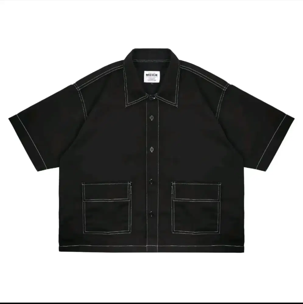 Dijual Moxie Clark Boxy Shirt