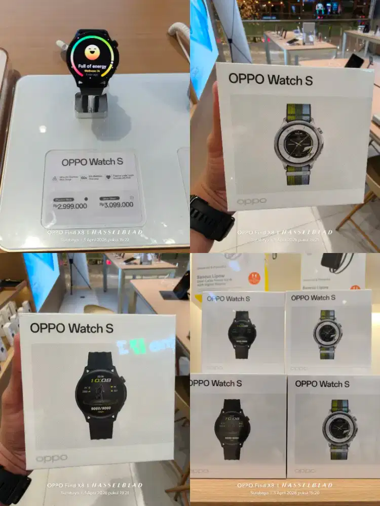 SMARTWWATCH Keren & Sehat ! OPPO WATCH S Bikin Hidup jadi Stylis,,,