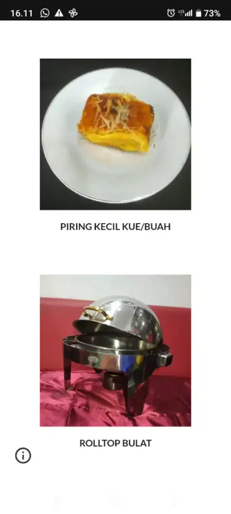 Sewa peralatan hajatan komplit