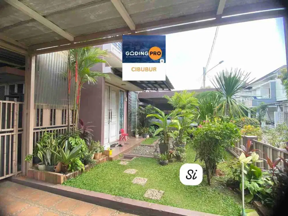 Dijual Butuh 
Rumah Hook 2,5 lantai di Cibubur Country