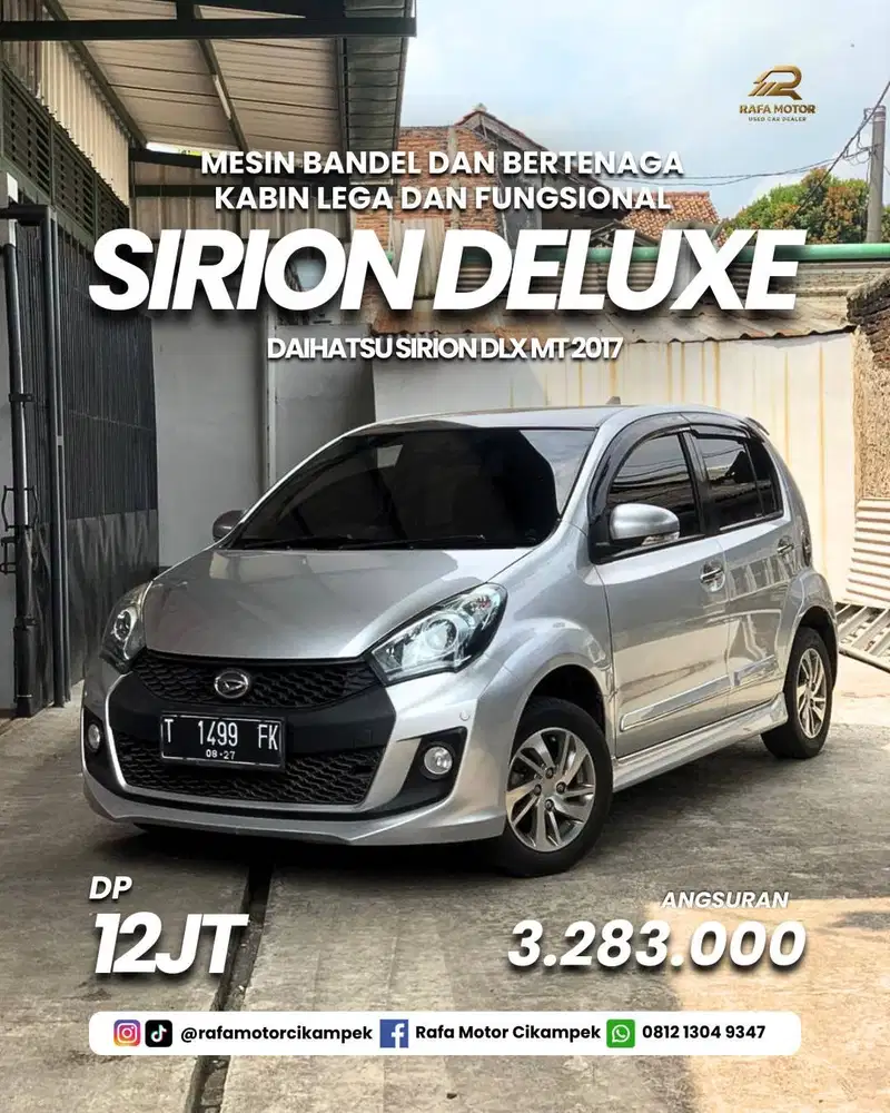 Mobil Harian Murah‼️ Sirion 2017 Manual – Irit, Lincah, Enak Dipakai!