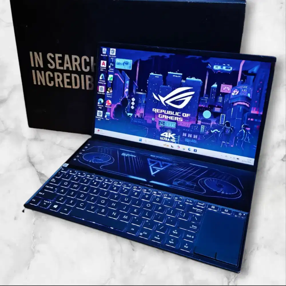 ASUS ZENBOOK DUO UX481Fa -308 SUPERSLIM seri tertinggi di ZENBOOK DUO