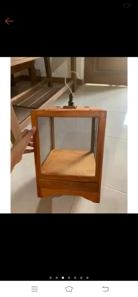 Kandang jangkrik dan ulet masih baru bt/tt