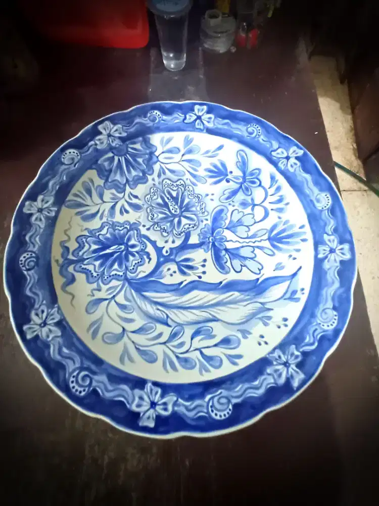 [Jual Murah] Piring Antik Lawas Tebal Diameter 40cm