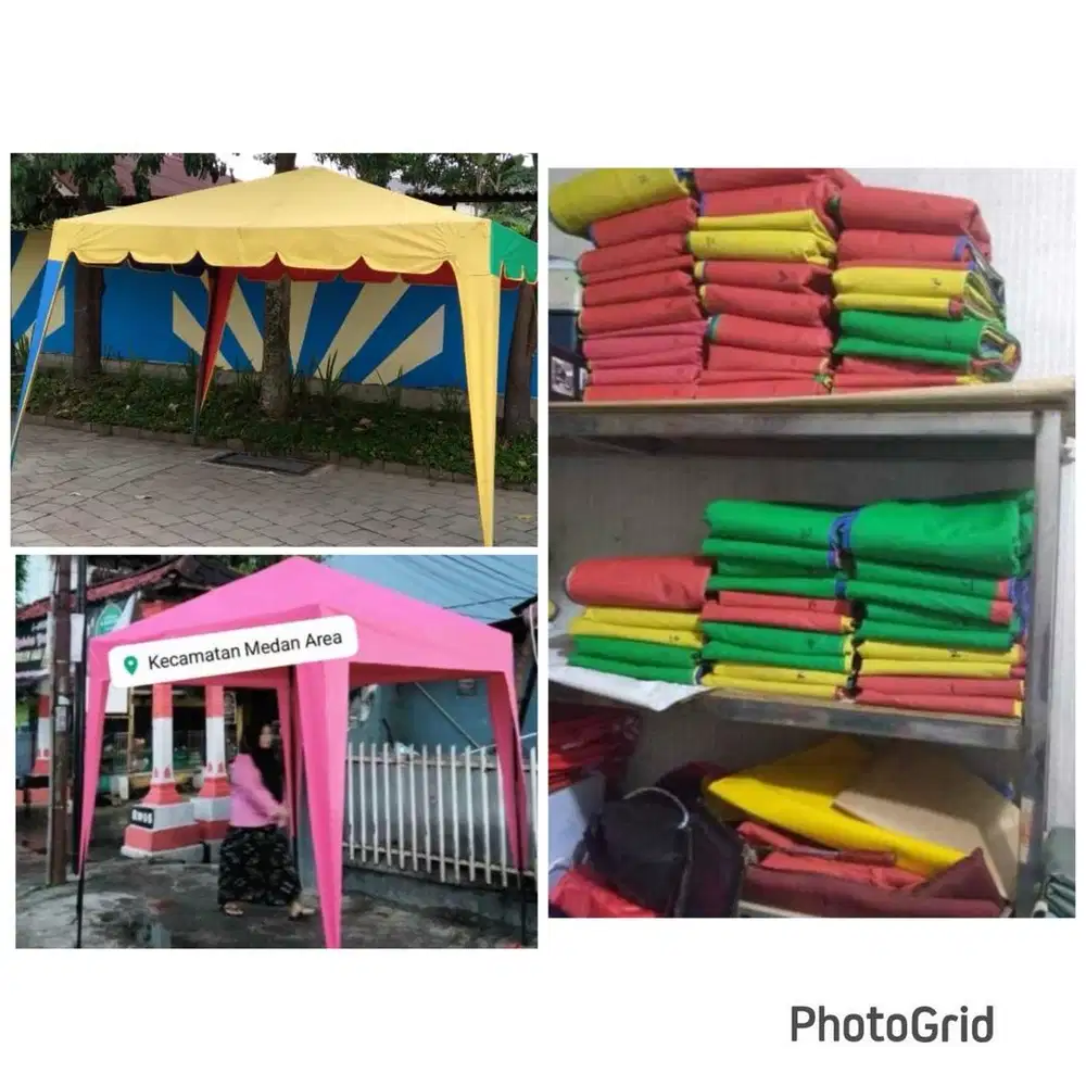 Tenda kafe dan tenda payung (bs antr skitr medan)