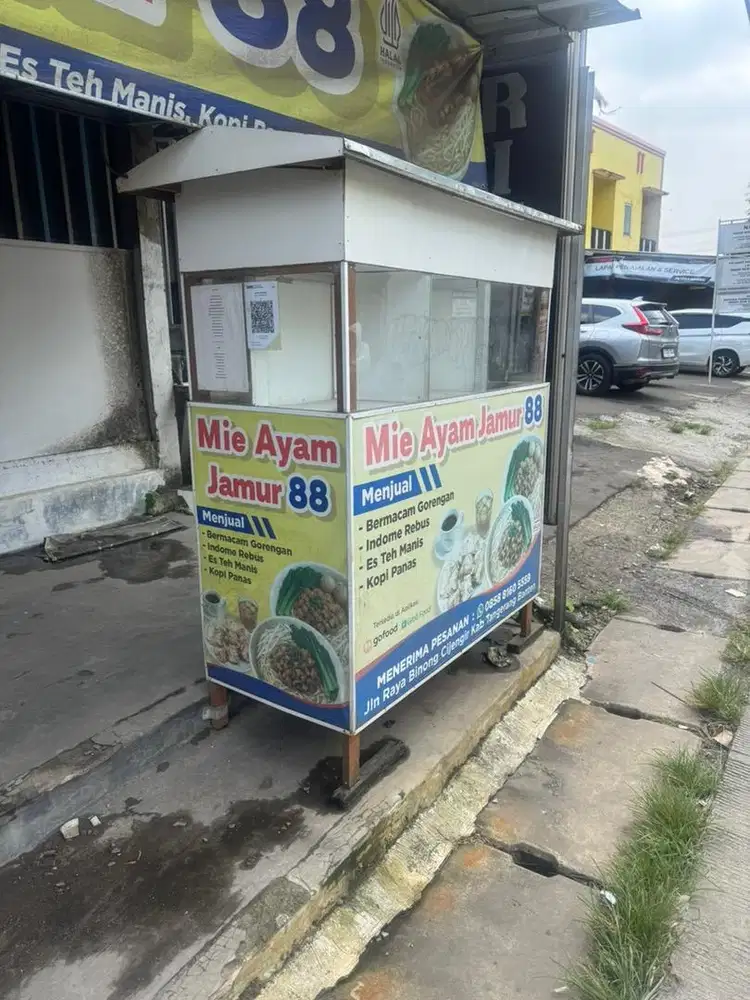 Dijual Gerobak Mie Ayam Full Set