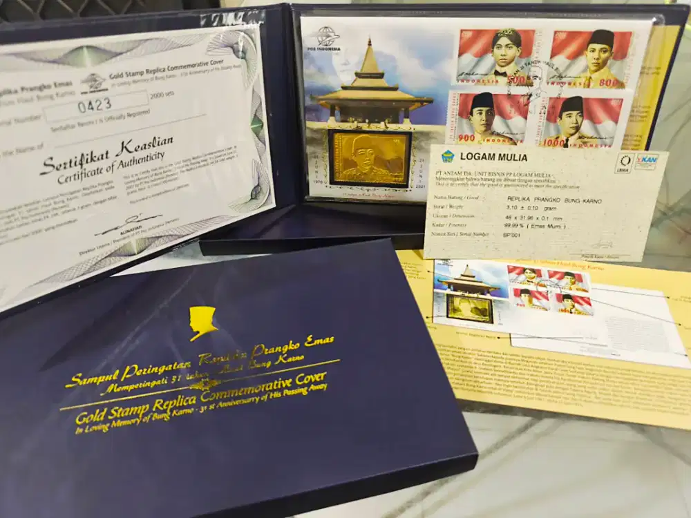 Emas Antam Perangko Soekarno