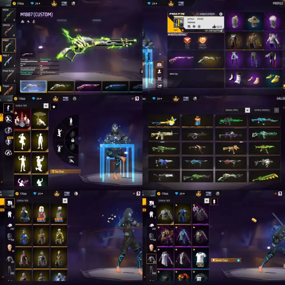 Jual akun ff aman dan amanah