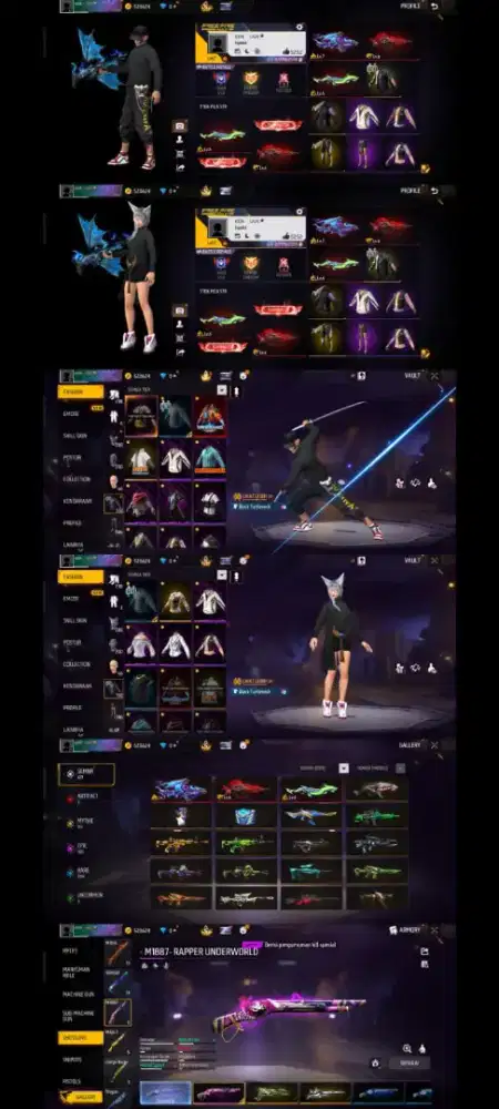 Jual akun ff aman dan amanah