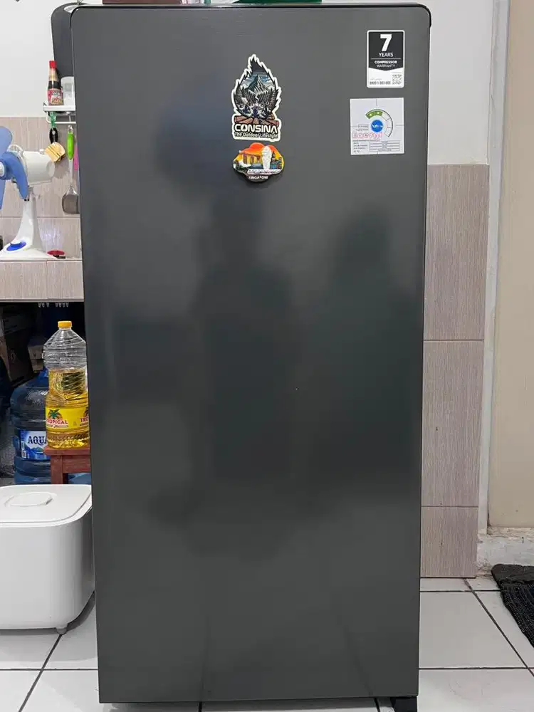 OBRAL!! KULKAS AQUA 1 PINTU, NO PORK NO LARD NO ALKOHOL!