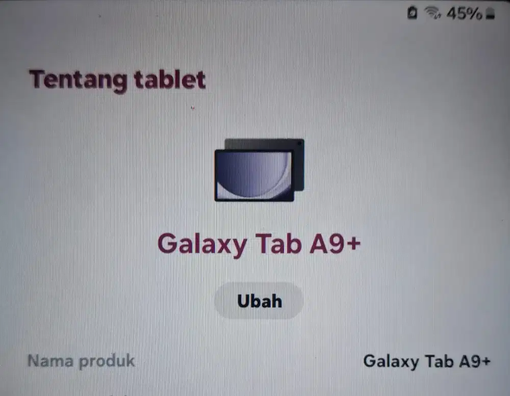 Dijual Samsung Galaxy Tab A9+