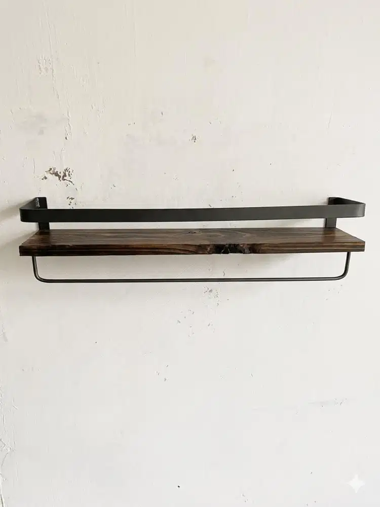 Rak ambalan dinding minimalis