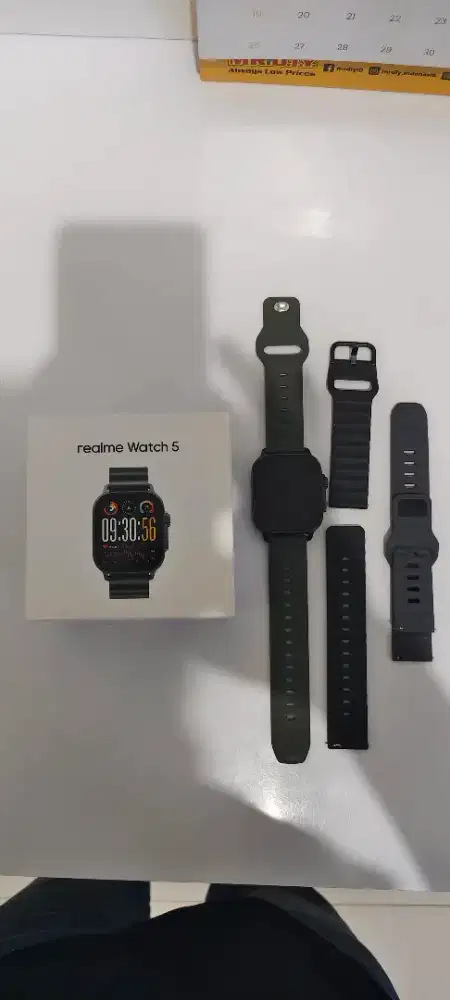 Realme Watch 5  kondisi second Gress